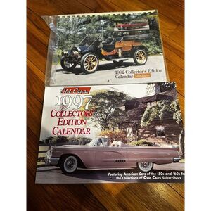 Vintage Krause Publications Collector's‎ Edition Old Car Calendars 1992 1997 NEW